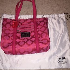 Coach “Poppy” shoulder bag